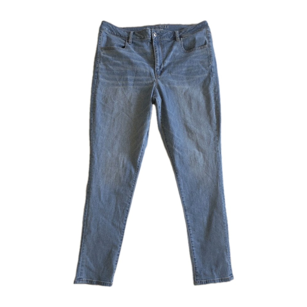 American Eagle Women's Jeans Super Stretch High-Rise Leggings Size 20 Long